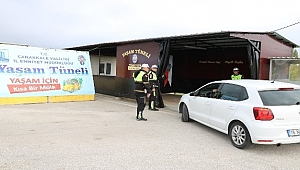 Çanakkale'de 'Yaşam için kısa bir mola' uygulaması