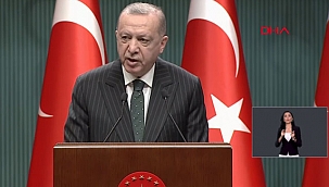Cumhurbaşkanı  yeni tedbirleri açıkladı: ''Ramazanda iki hafta kısmi kapanma''