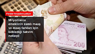 Milyonlarca Emeklinin Beklediği  Zamlı Maaş Takvim Netleşti