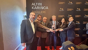 "ÇANAKKALE YEREL KALKINMA MODELİ" ALTIN KARINCA'DA ÖDÜL ALDI