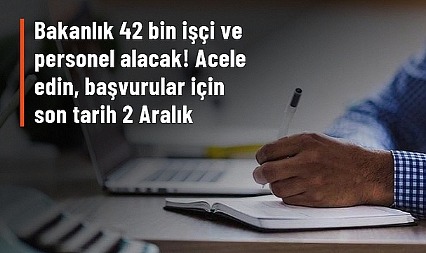 Sağlık Bakanlığı 42 bin 500 işçi ve personel alacak!