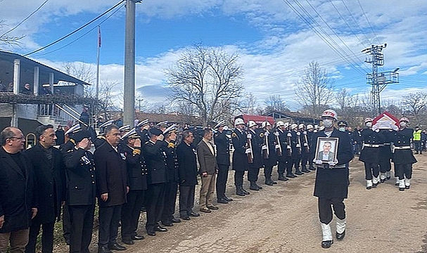 ÇANLI KORE GAZİSİ HÜSEYİN ERGÜN DUALARLA EBEDİYETE UĞURLANDI