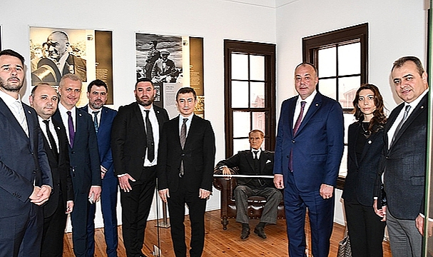 ÇTSO YÖNETİM KURULU T.C. SELANİK BAŞKONSOLOSLUĞU'NU ZİYARET ETTİ