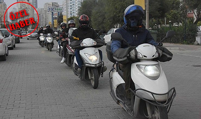 Yaz Kış Demeden Çalışanlar: Moto Kuryeler