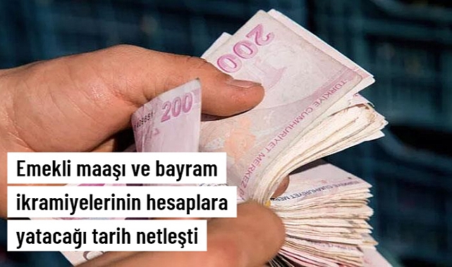 Emeklilerin Bayram İkramiyeleri 14-19 Nisan'da Ödenecek