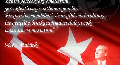 .’’Bütün ümidim gençliktedir’’