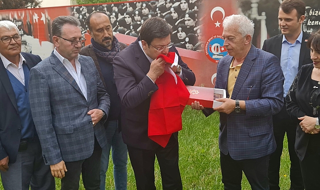 CHP'li Erkek'ten şehit aileleri ve muharip gazi derneklerine ziyaret
