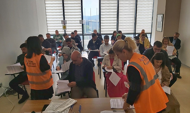 SORUMLU EMLAK DANIŞMANI MESLEKİ YETERLİLİK SINAVLARI ÇTSO’DA DEVAM EDİYOR