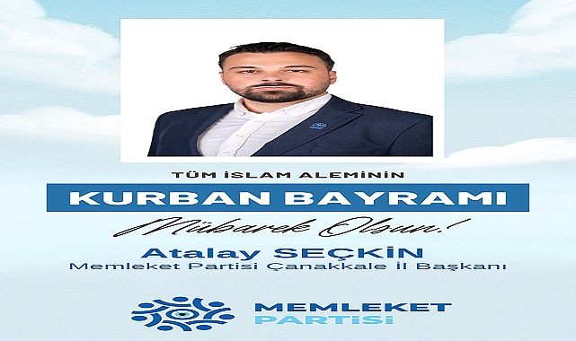 Atalay Seçkin, ''Bayramlar Bir Araya Gelip Paylaşmaktır''.