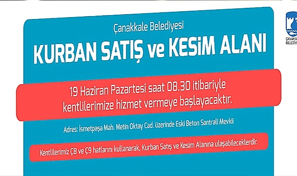 KURBAN SATIŞ VE KESİM ALANINA İLİŞKİN BİLGİLENDİRME VE ÖNEMLİ DUYURULAR