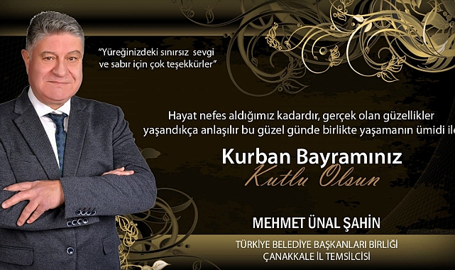 Mehmet Ünal Şahin “Bayramlar her zaman bütünleştirici olmuştur.”
