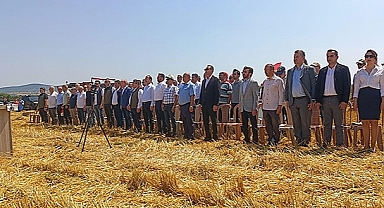 'ARPA ÇEŞİTLERİNİN HASADI' ÇINARDERE KÖYÜNDE YAPILDI