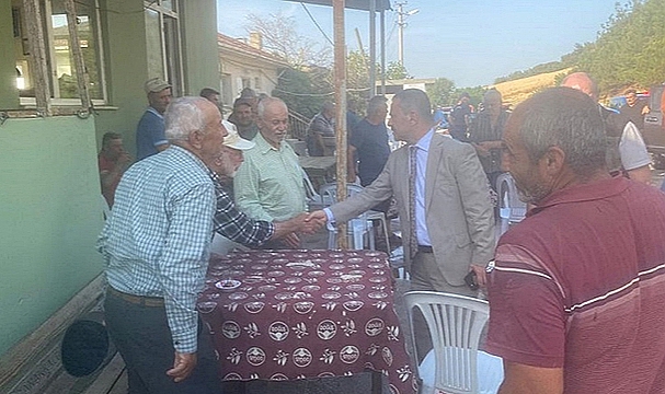 VALİ AKTAŞ, YANGINDAN ZARAR GÖREN KÖYLERİ ZİYARET ETTİ