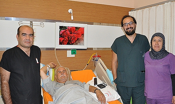 DEV KİTLE BAŞARIYLA ÇIKARILDI
