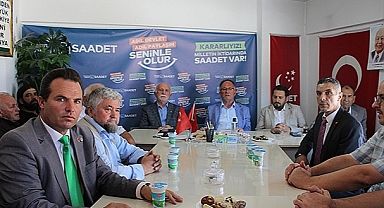 "SAADET BURADA" DİYECEĞİZ"