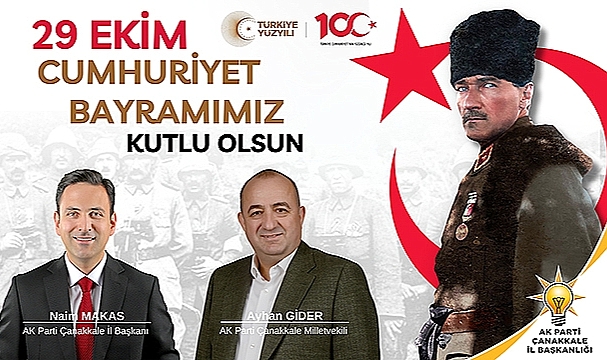 CUMHURİYET'İMİZİN 100. YILI KUTLU OLSUN