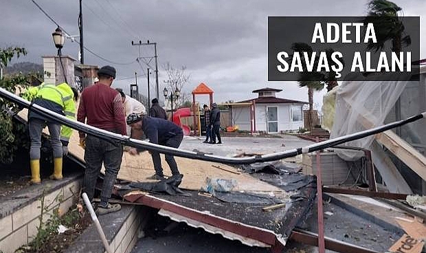 Assos’ta Milyonlarca Liralık Zarar!
