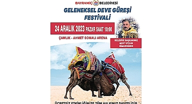 BAYRAMİÇ, DEVE GÜREŞLERİNE HAZIR