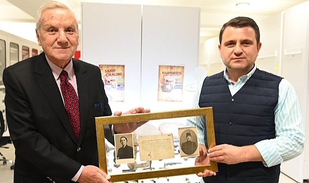 Enver Paşa İmzalı Belge Alan Başkanlığına Bağışlandı