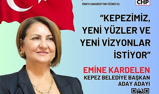 Kepeze Kadın Başkan Adayı Geliyor...