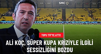 Ali Koç, Süper Kupa Finali İle İlgili Haber Türk'e Konuşarak Sessizliğini Bozdu:  Sorumluluk net Federasyon'da