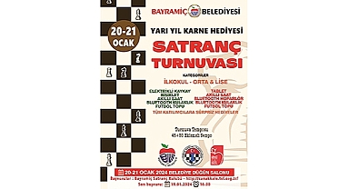 BAYRAMİÇ BELEDİYESİ'NDEN ÖĞRENCİLER İÇİN SATRANÇ TURNUVASI