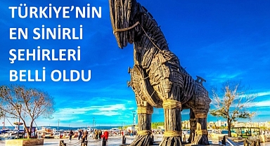 Çanakkale  En Sinirli Üçüncü İl