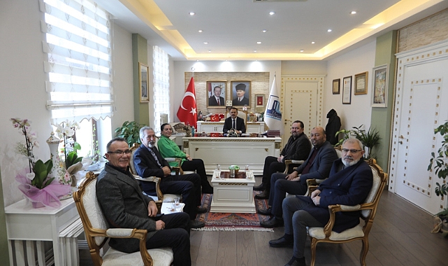 Çanakkale İnternet ve Sosyal Medya Basın Mensupları Derneğinden Vali İlhami Aktaş’a ziyaret