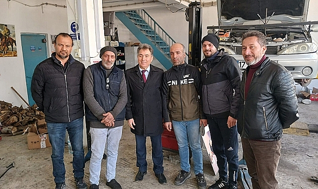 AK Partili Ölçek ''Sanayi esnafımız ilçemizin kalbidir''