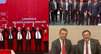 CHP' li Erkek Aday Tanıtımında  İmamoğlu İle Görüştü