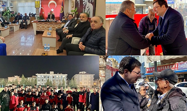 CHP'li Erkek ziyarette, açılışta, sokakta, halı sahada..