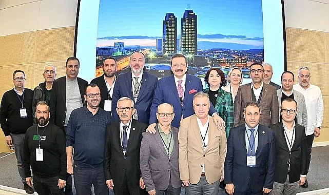 ÇTSO Heyeti, Rifat Hisarcıklıoğlu ile buluştu