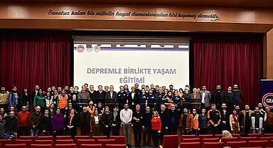 "DEPREMLE BİRLİKTE YAŞAM" SEMİNERİ DÜZENLENDİ
