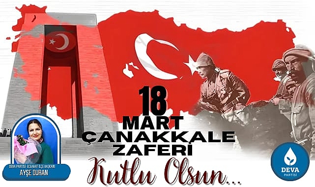 Ayşe Duran ''Çanakkale Zaferi Dünya Tarihinin de Yönünü Değiştirmiştir''