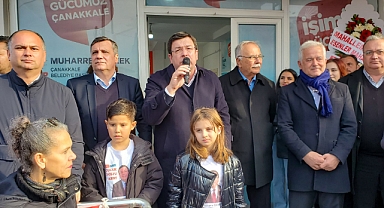CHP'li Erkek: "Çanakkale'de ranta, talana asla müsaade etmeyeceğiz"