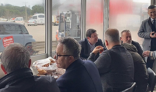 CHP'li Erkek sanayi esnafı ile buluştu
