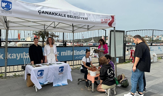 Çanakkale Belediyesi Standı Büyük İlgi Gördü