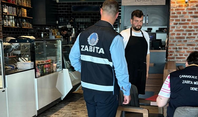 Çanakkale Zabıta Ekiplerinden Gıda Denetimi