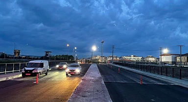 Sarıçay Üzerinde Yeni Köprü Trafiğe Açıldı