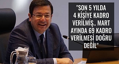 Başkan Erkek "Prensip ve Hukuken Doğru Değildi, İptal Ettim"