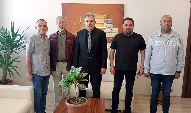 Gazeteciler Adalet Komisyonu Başkanı Hakim Doğan'ı ziyaret etti