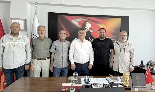 İnternet Gazetecileri  Mesut Bayram'ı Ziyaret etti