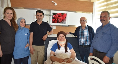 MEHMET AKİF ERSOY DEVLET HASTANESİ'NDE  BAŞARILI BEYİNCİK SARKMASI AMELİYATI