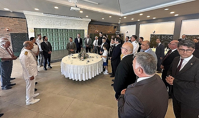 Çanakkale Protokolünün bayramlaşma töreni
