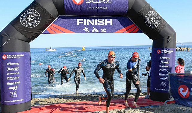 Dünyanın En İyi Triatlon Yarışçıları Gelibolu'da