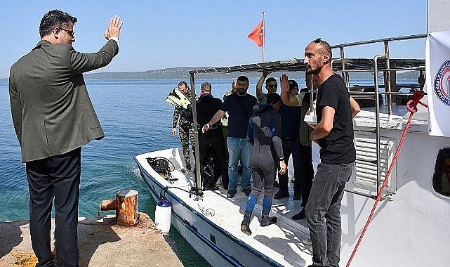 Istakoz yavruları denize bırakıldı