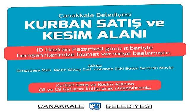 Kurban Satış ve Kesim Alanına İlişkin Bilgilendirme ve Önemli Duyurular
