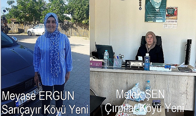 Yenice'de Yenilenen Muhtarlık Seçimlerinde 2 Kadın Aday Muhtar Seçildi