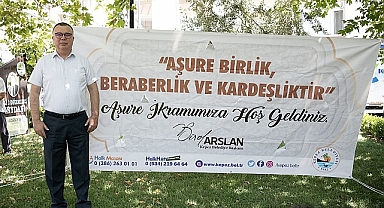 Başkan Arslan ''Aşure Günü’nüz mübarek olsun”