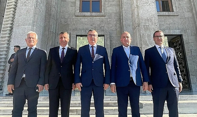 Başkan Birol Arslan ve Meclis Üyeleri TBMM'de